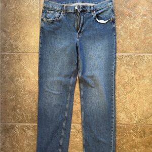 GAP Women’s Straight Leg Blue Jeans